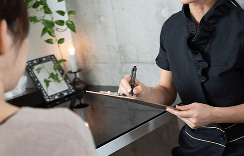 お客様一人ひとりに合わせた メニューをご提案