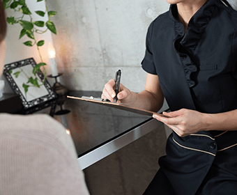 ご来店、カウンセリング